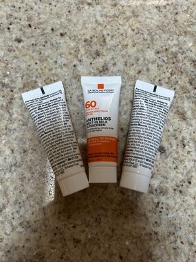 NWOT set of 3 mini La Roche-Posay Anthelios Melt-In Milk Sunscreen SPF 60